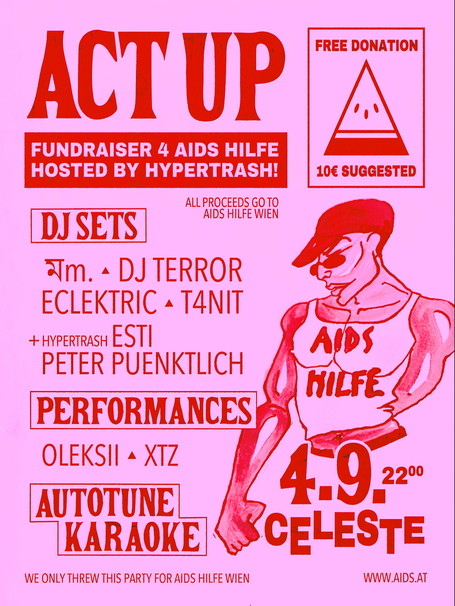 ACT UP - Fundraiser 4 Aids Hilfe Wien