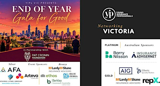 YIPs VIC Presents: End-of-Year Gala for Good