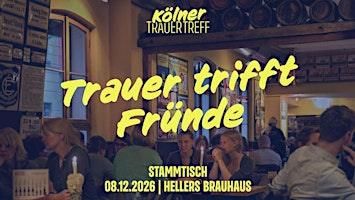Kölner TrauerTreff: Stammtisch – Dezember 2026