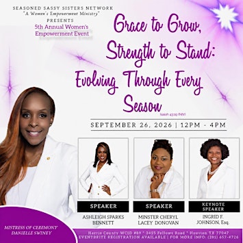 Seasoned Sassy Sisters Network 5th Annual Women's Empowerment Event
