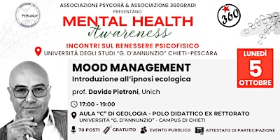 Mood Management. Introduzione all’ipnosi ecologica