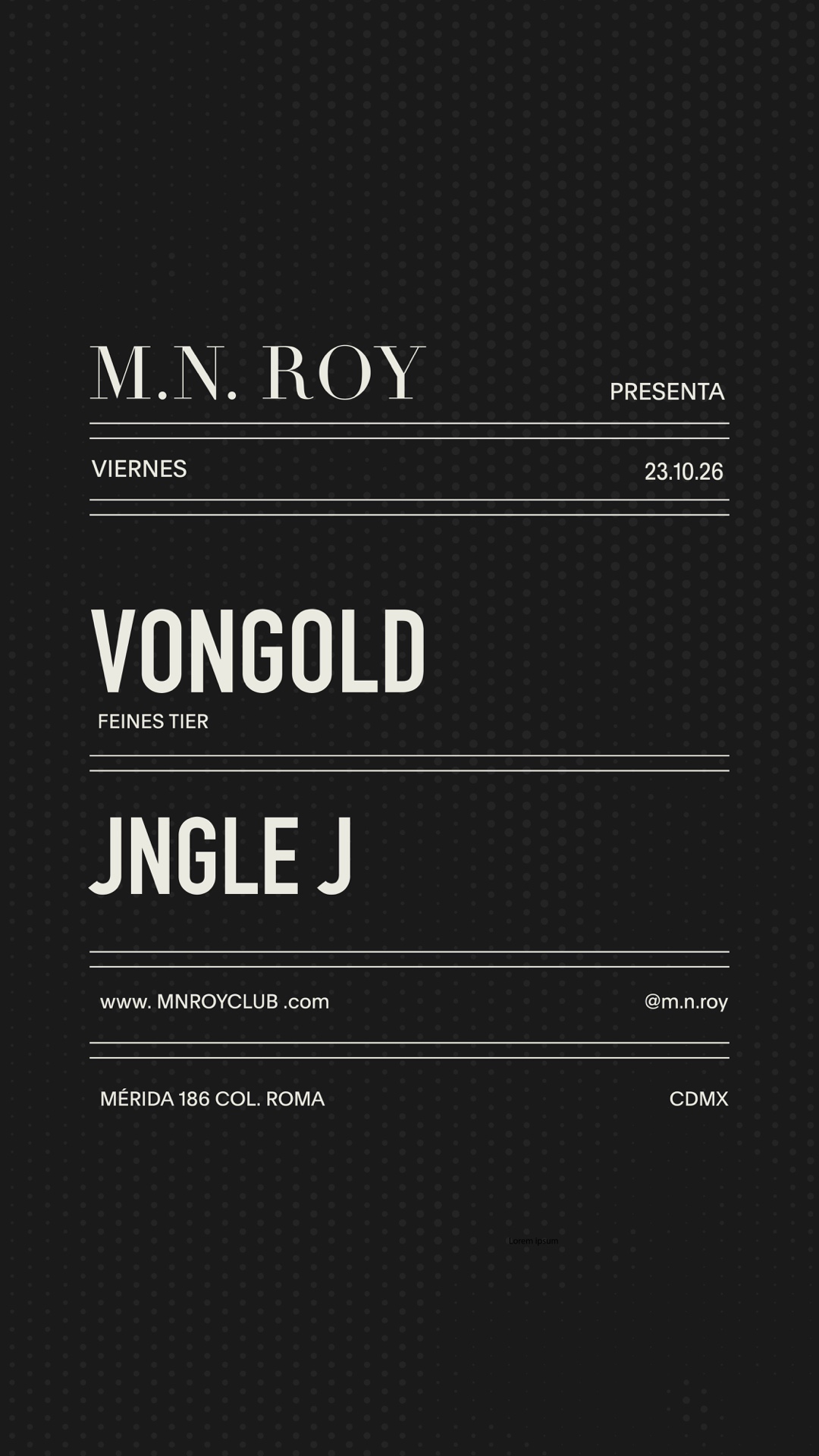vongold + JNGLE J