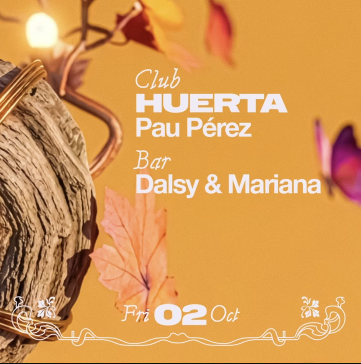 Huerta + Pau Pérez / Bar: Dalsy & Mariana