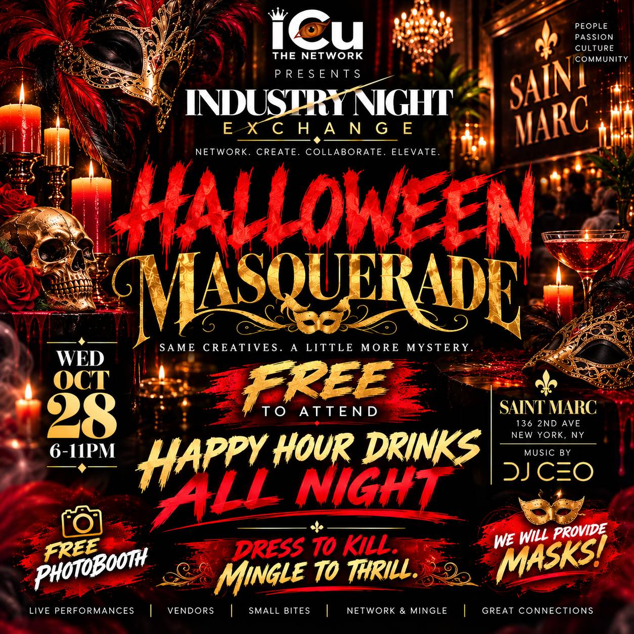 Free Halloween Masquerade
