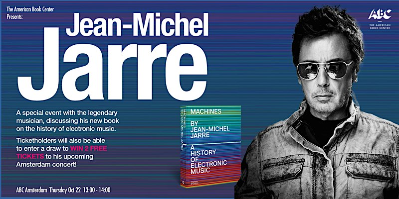 Jean Michel Jarre book signing