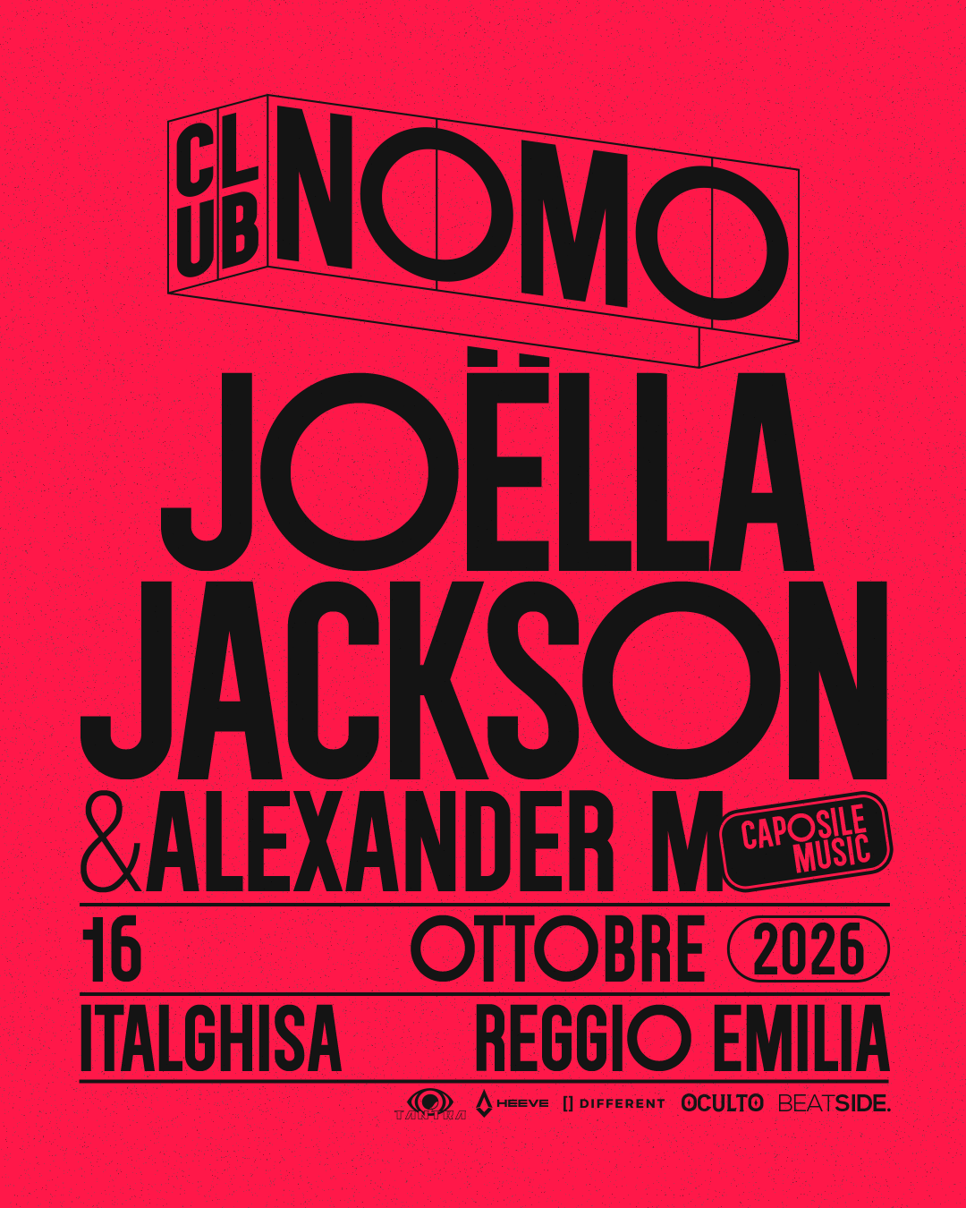 Club Nomo - Joëlla Jackson + ALEXANDER M
