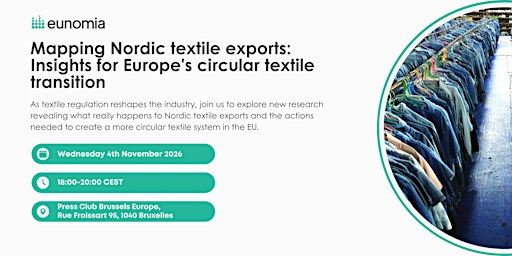 Mapping Nordic textile exports: Insights for a circular textile transition