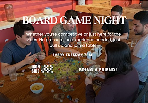Board Game Night at Miami Ironside