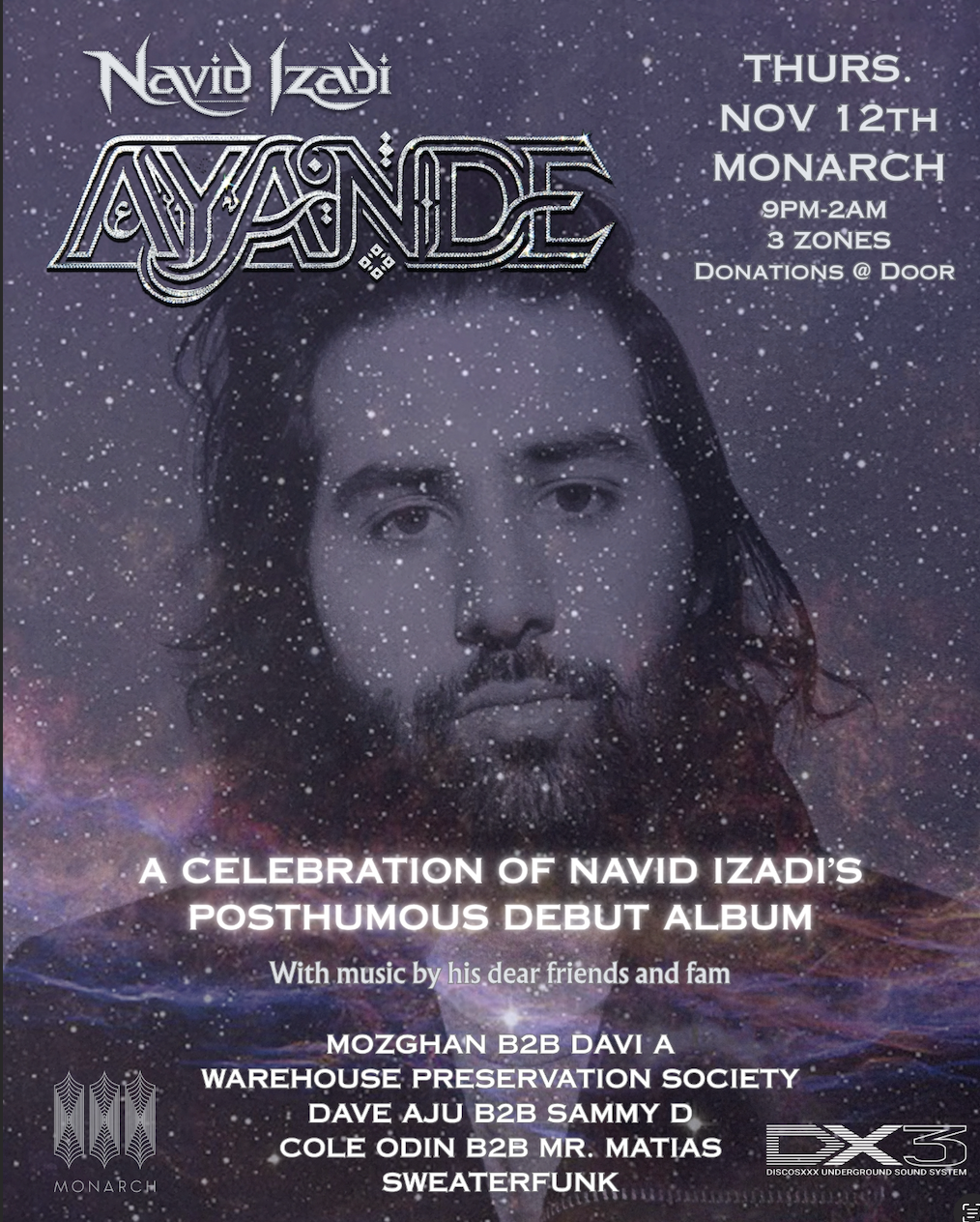 Navid Izadi: AYANDE — A Celebration of Life & Music
