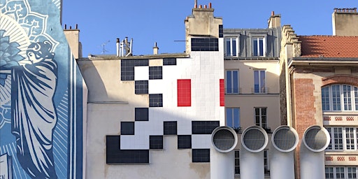 PARIS LE MARAIS - CHASSE AUX SPACE INVADERS ET BALADE STREET-ART