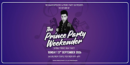 The Prince Party Weekender 2026 - Boat Party Only