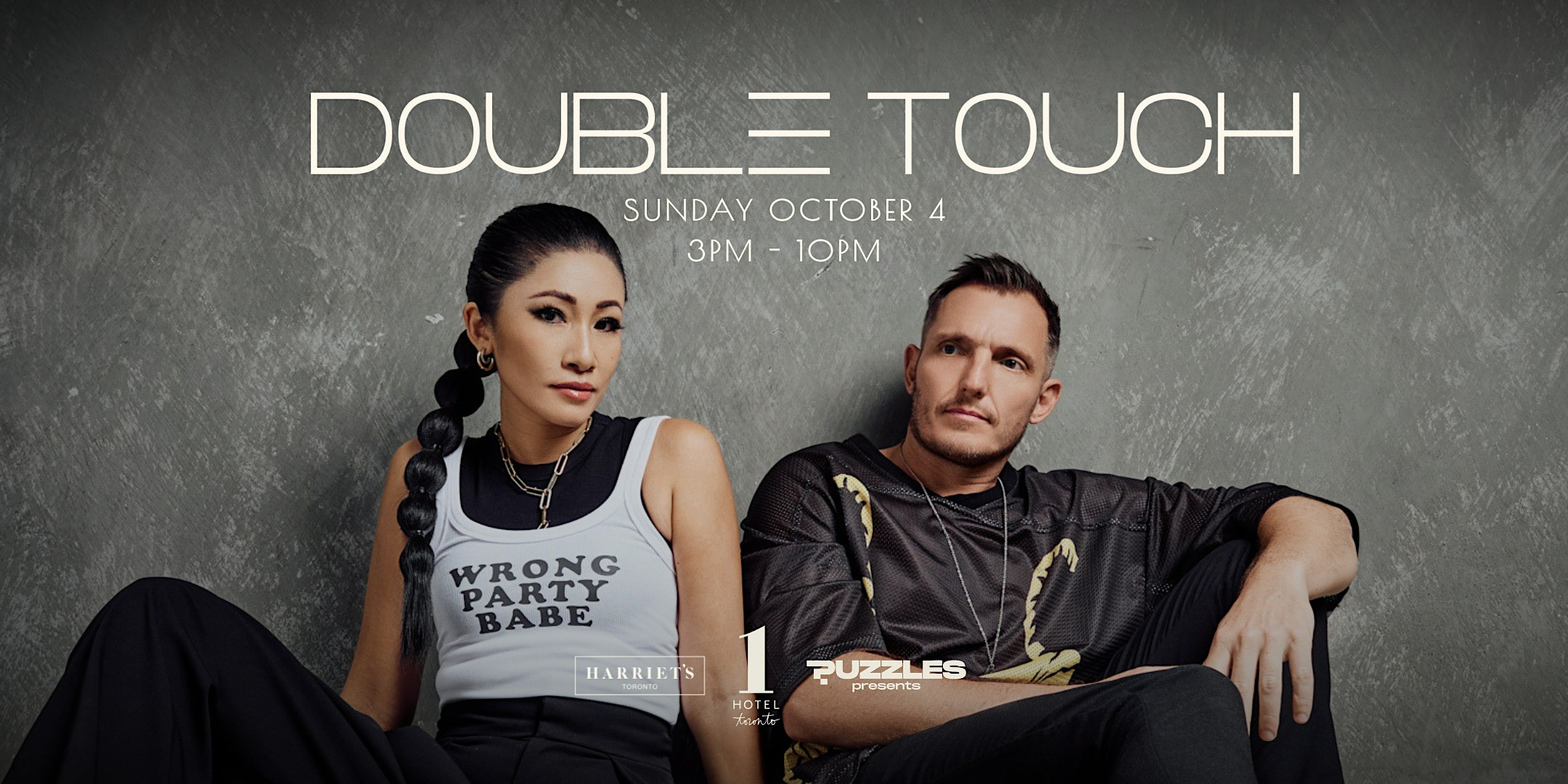 Double Touch — Live at Harriet’s Rooftop | October 4th