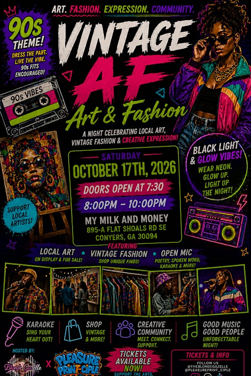 VINTAGE AF: Art & Fashion — 90s Edition