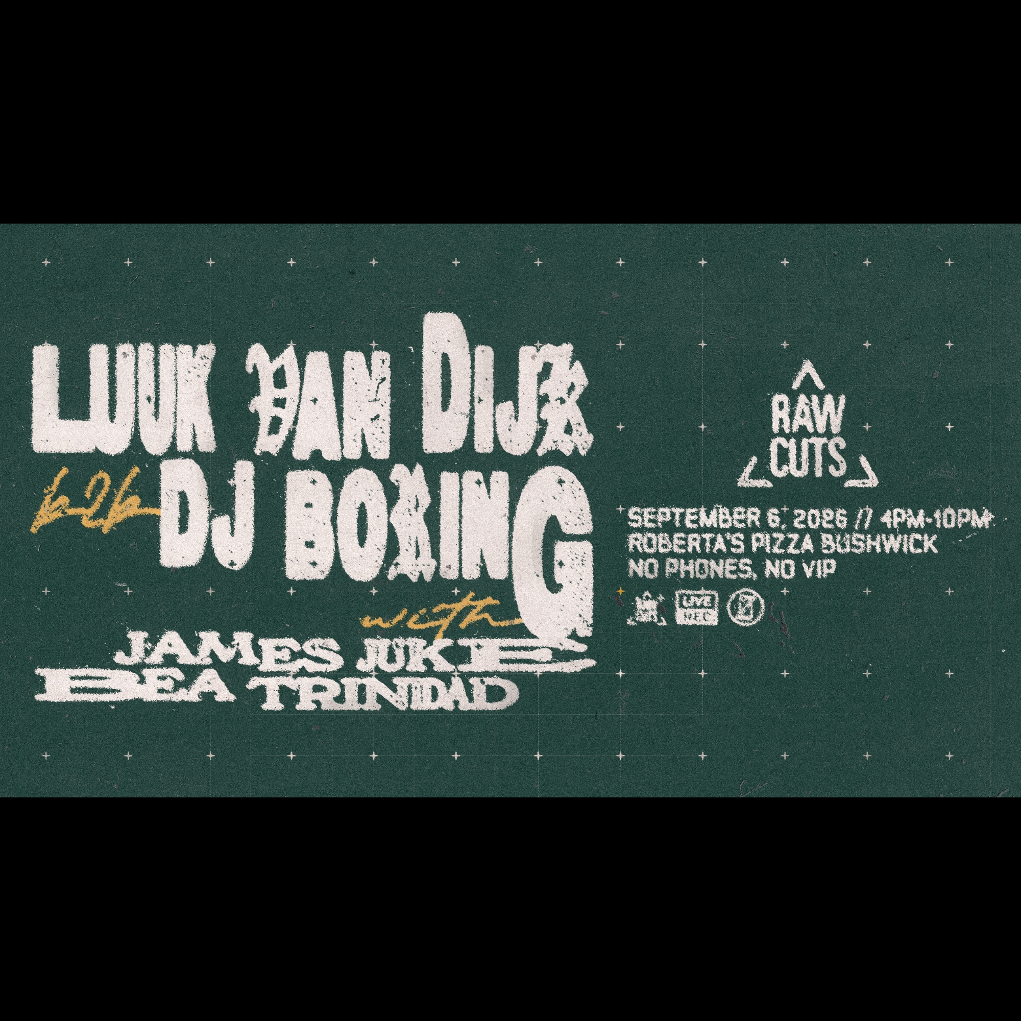 RAW CUTS: Luuk van Dijk b2b DJ BORING
