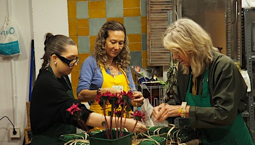 Taller de flor prensada · Majadahonda (Guguiarte)