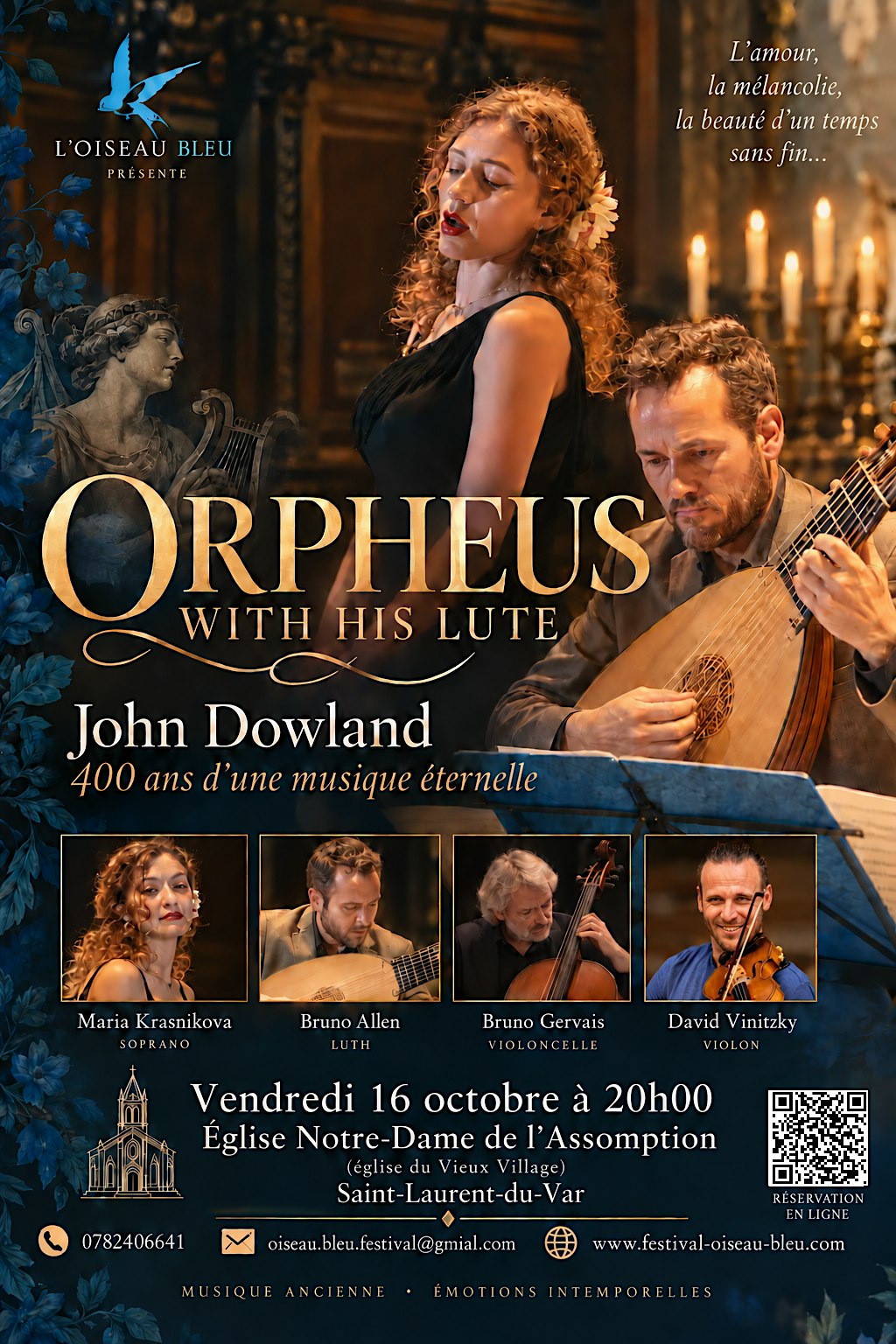 Orpheus with his luth