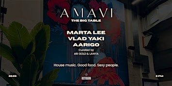 AMAVI x OCTOGON: The Big Table 26.09.