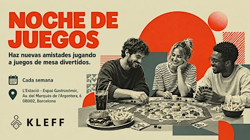 Noche de juegos - Haz nuevas amistades jugando a juegos de mesa