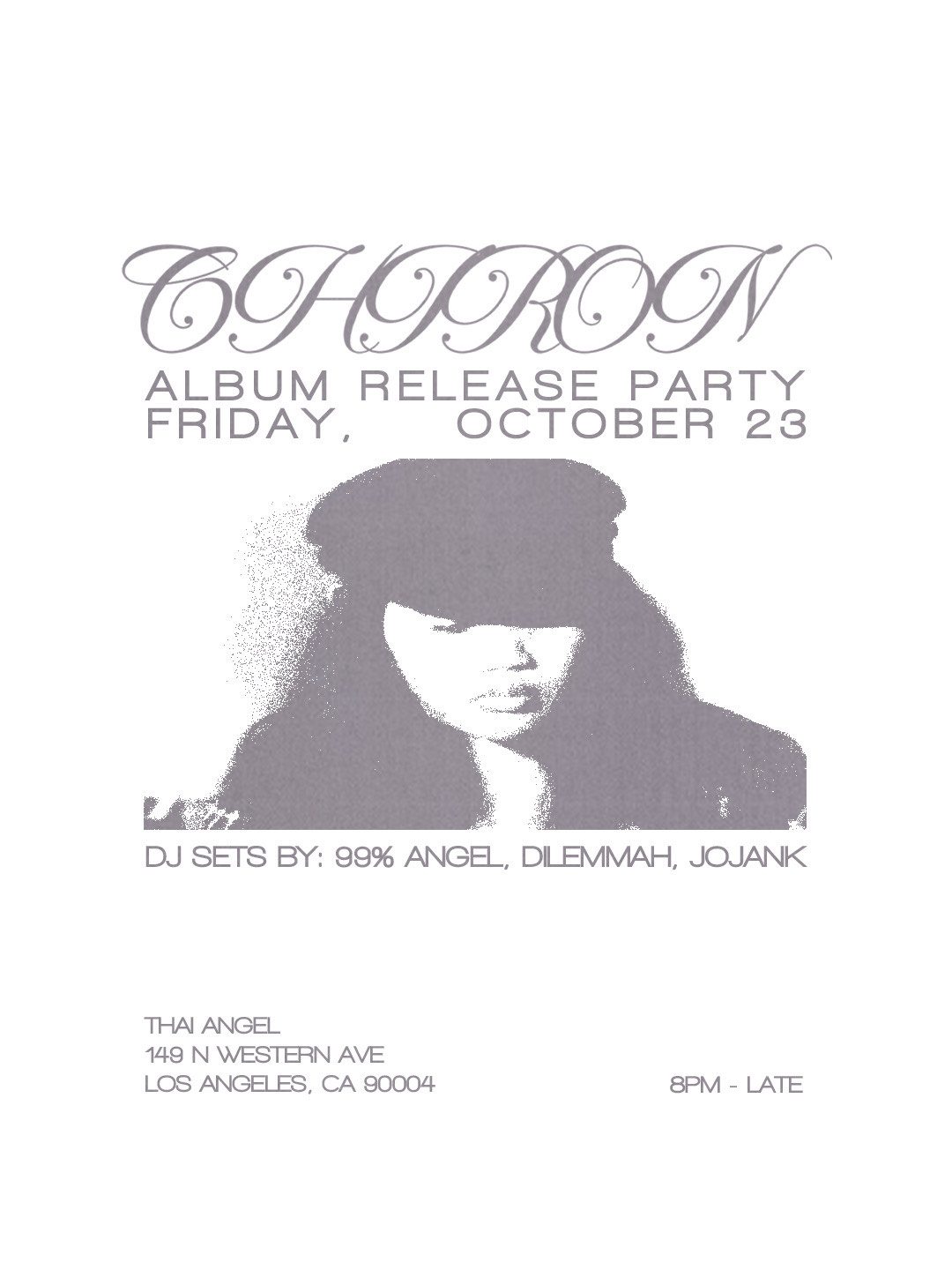 CHIRON RELEASE PARTY