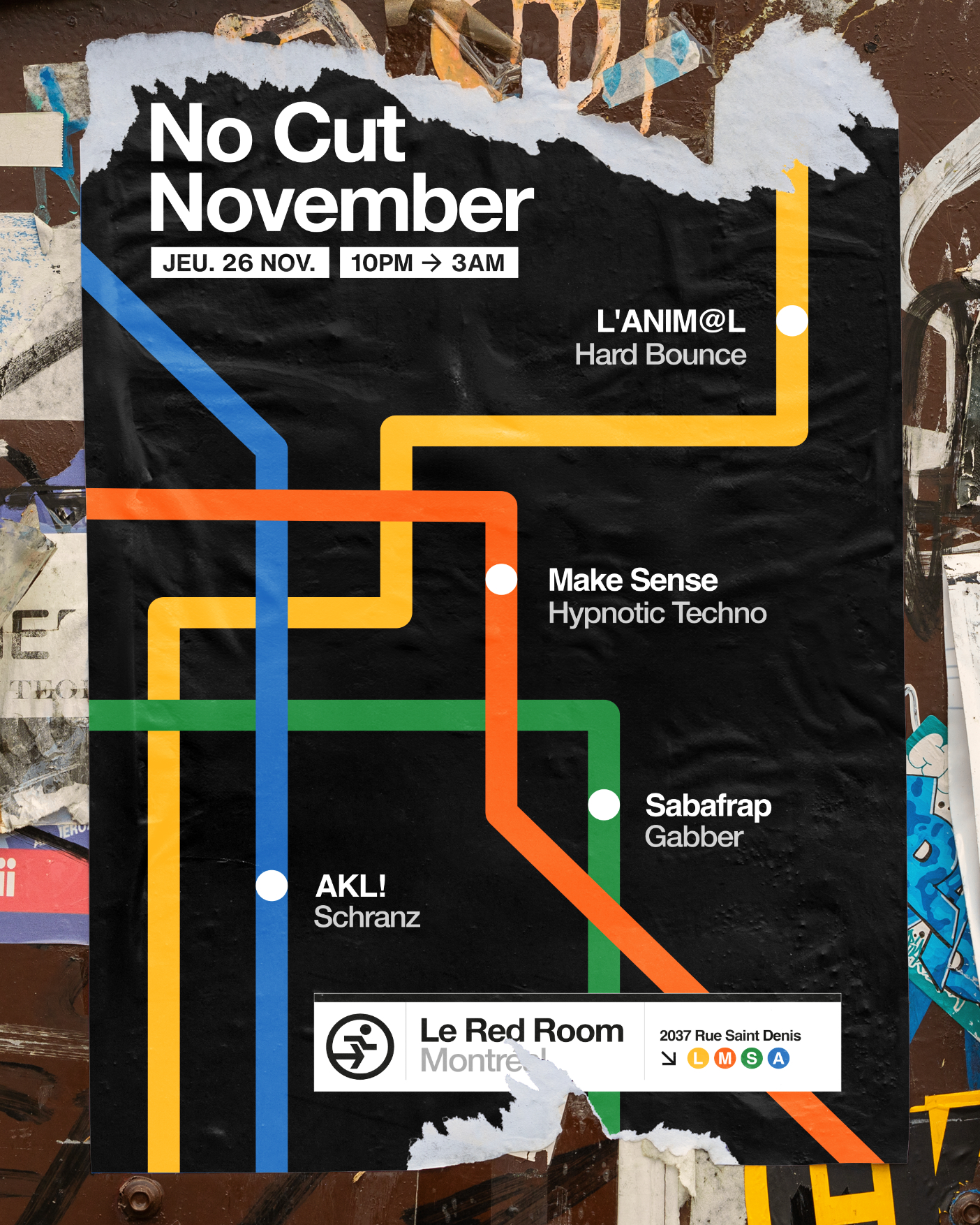 Extended x Le Red Room - No Cut November