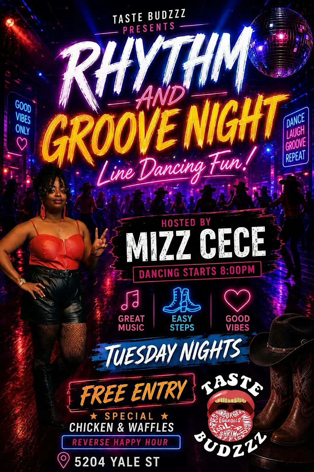 WE ❤️ 2 LINE DANCE: RHYTHM AND GROOVE CLASSES