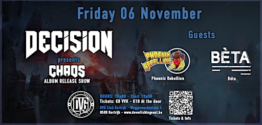 Album Release CHAOS - Decision