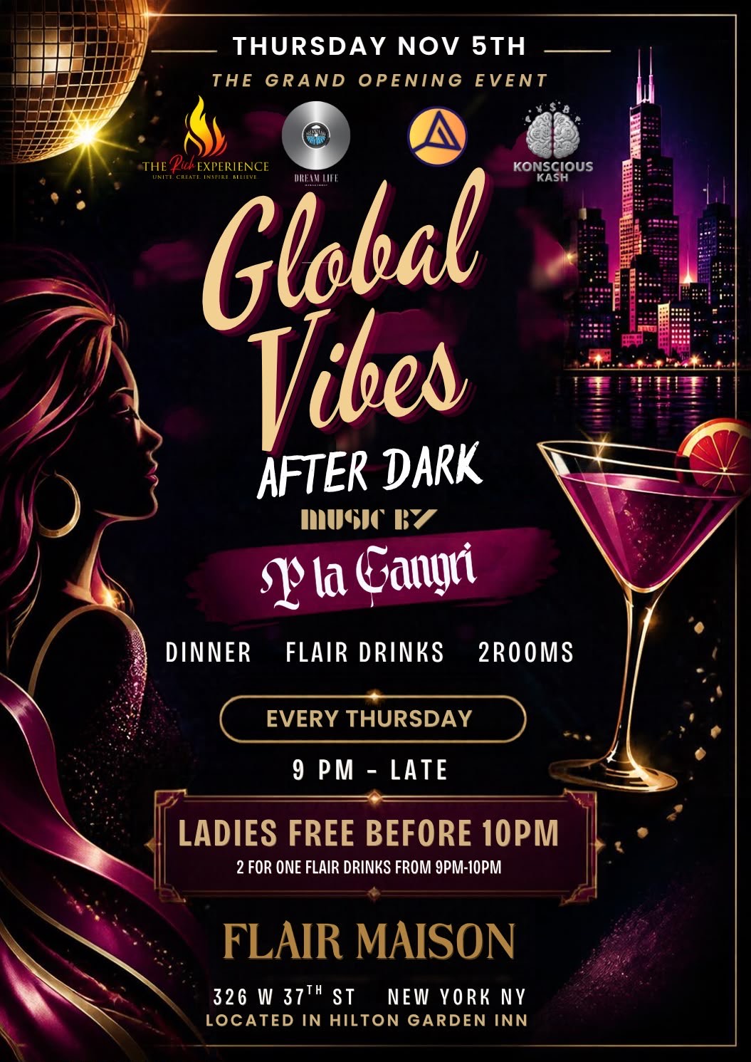 GLOBAL VIBES THURSDAYS AFTER DARK