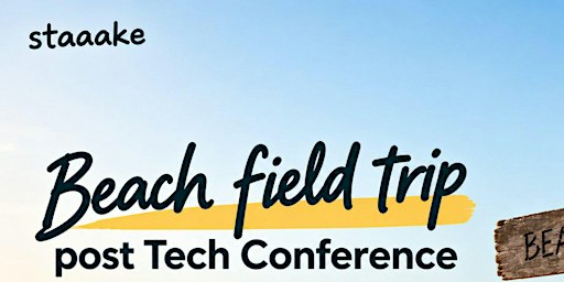 Beach Field Trip post Tech/AI Conference. — Reverse Network Meet