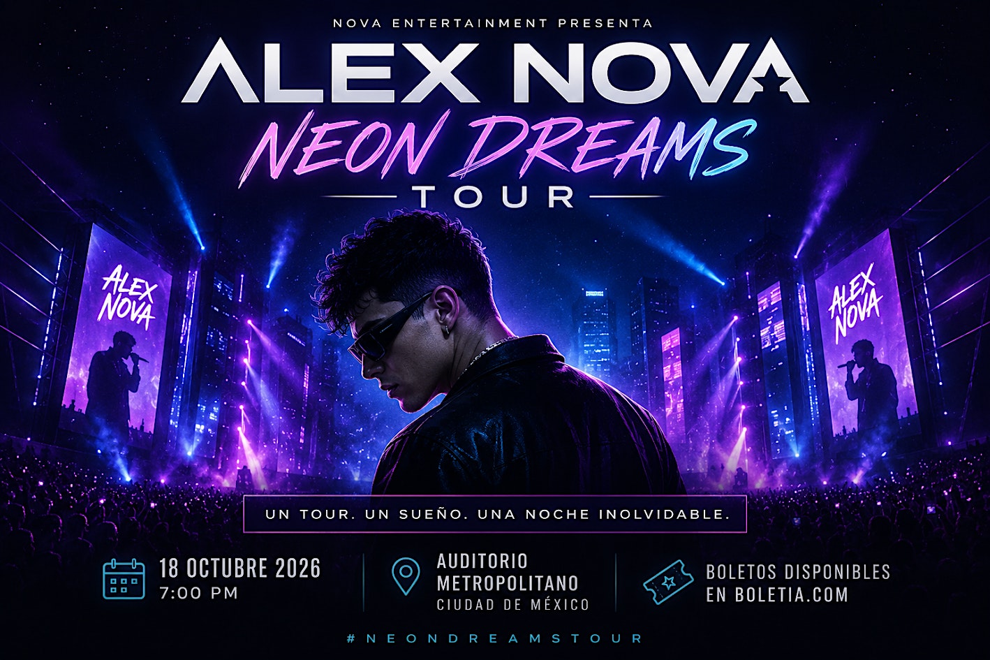 Neon Dreams Tour - Alex Nova Live