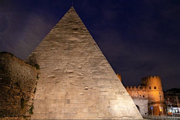 Visite guidate serali alla Piramide Cestia settembre 2026