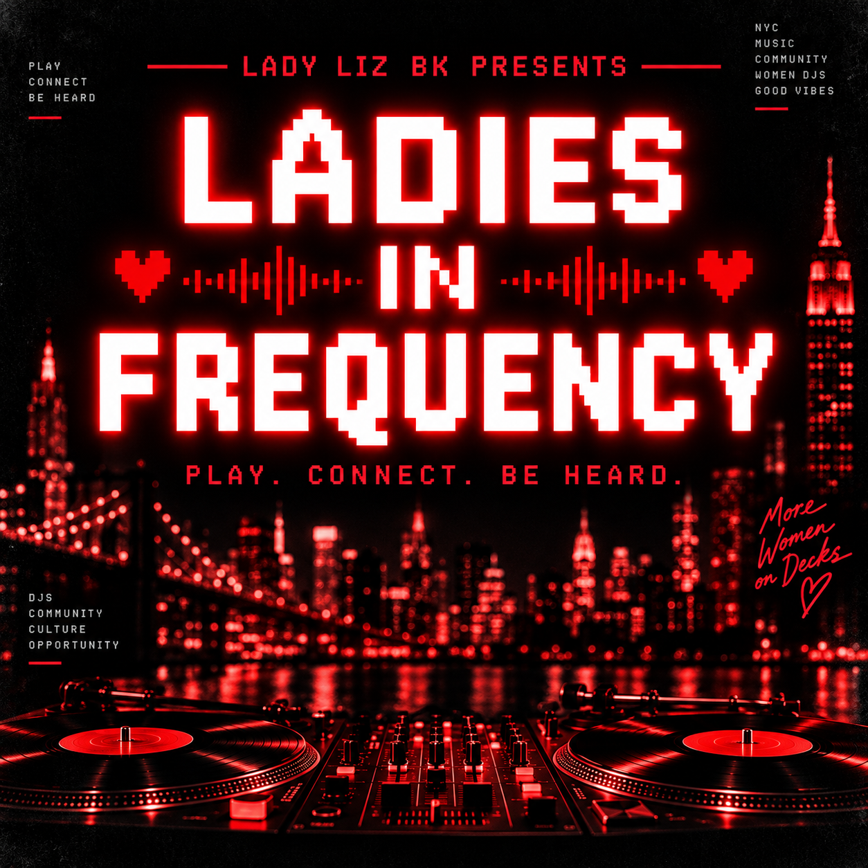 Ladies in Frequency: Lady Liz BK's Birthday Launch with Chia Minaya
