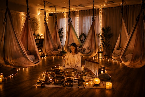 Floating Sound Bath in Hammock Singapore | Deep Relaxation & Sound Healing