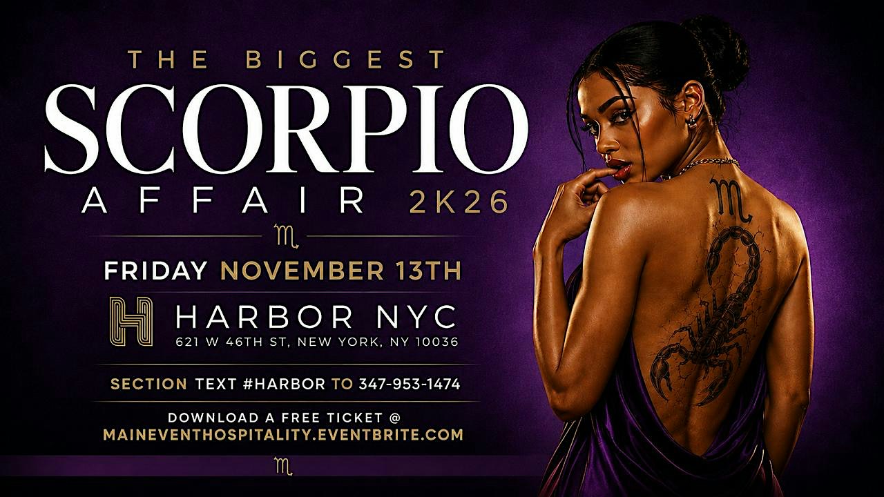 THE BIGGEST SCORPIO AFFAIR 2K26