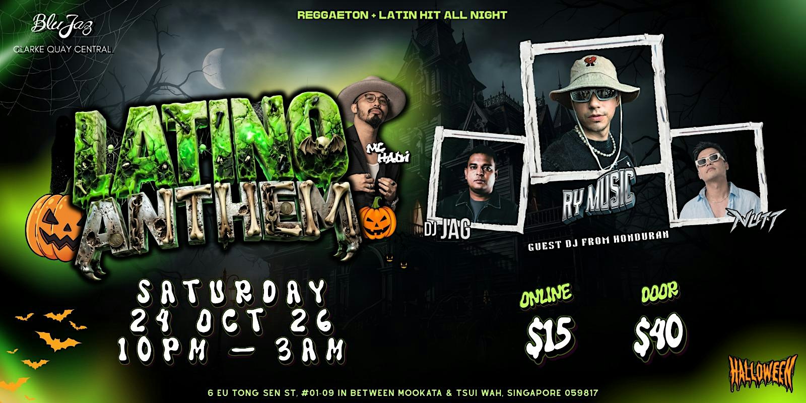 Latino Anthem: Halloween Edition  — Reggaeton & Latin Hits