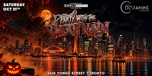 PARTY WITH THE BHOOTHNATH | Toronto's Bollywood Halloween Costume Party