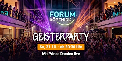 Geisterparty 2026 im Forum Köpenick
