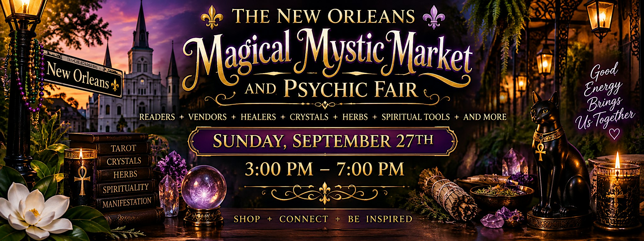 The New Orleans Magical Mystic Market and Psychic Fair