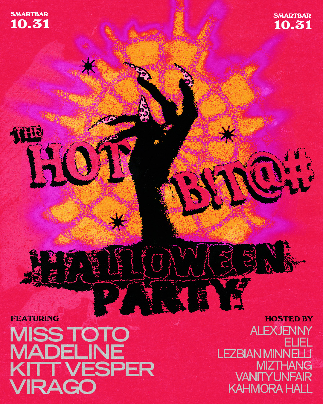 THE HOT B!T@# HALLOWEEN PARTY feat. Miss Toto - Madeline - Kitt Vesper - Virago