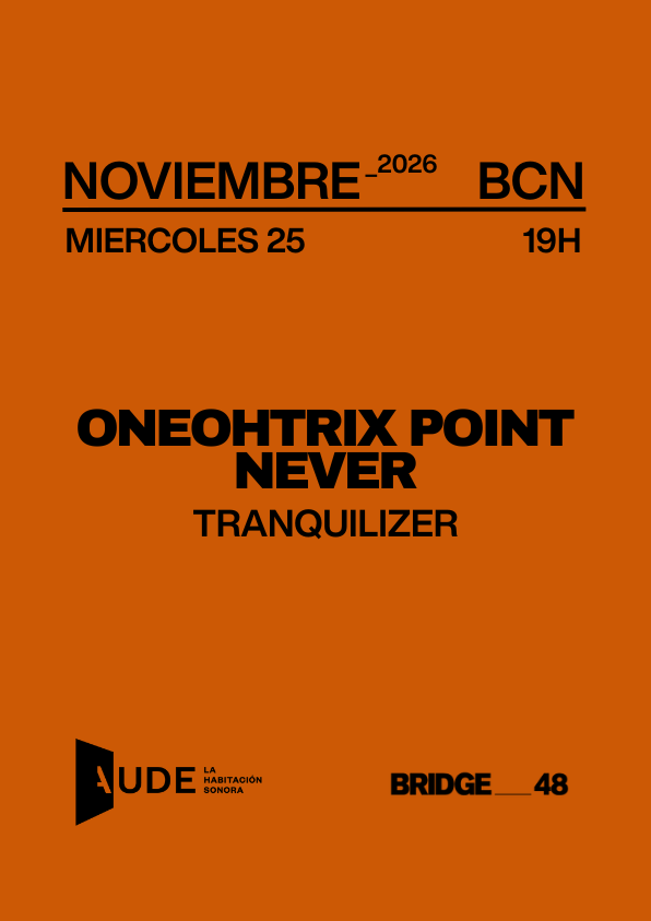Aude: Listening Session - Oneohtrix Point Never, TRANQUILIZER