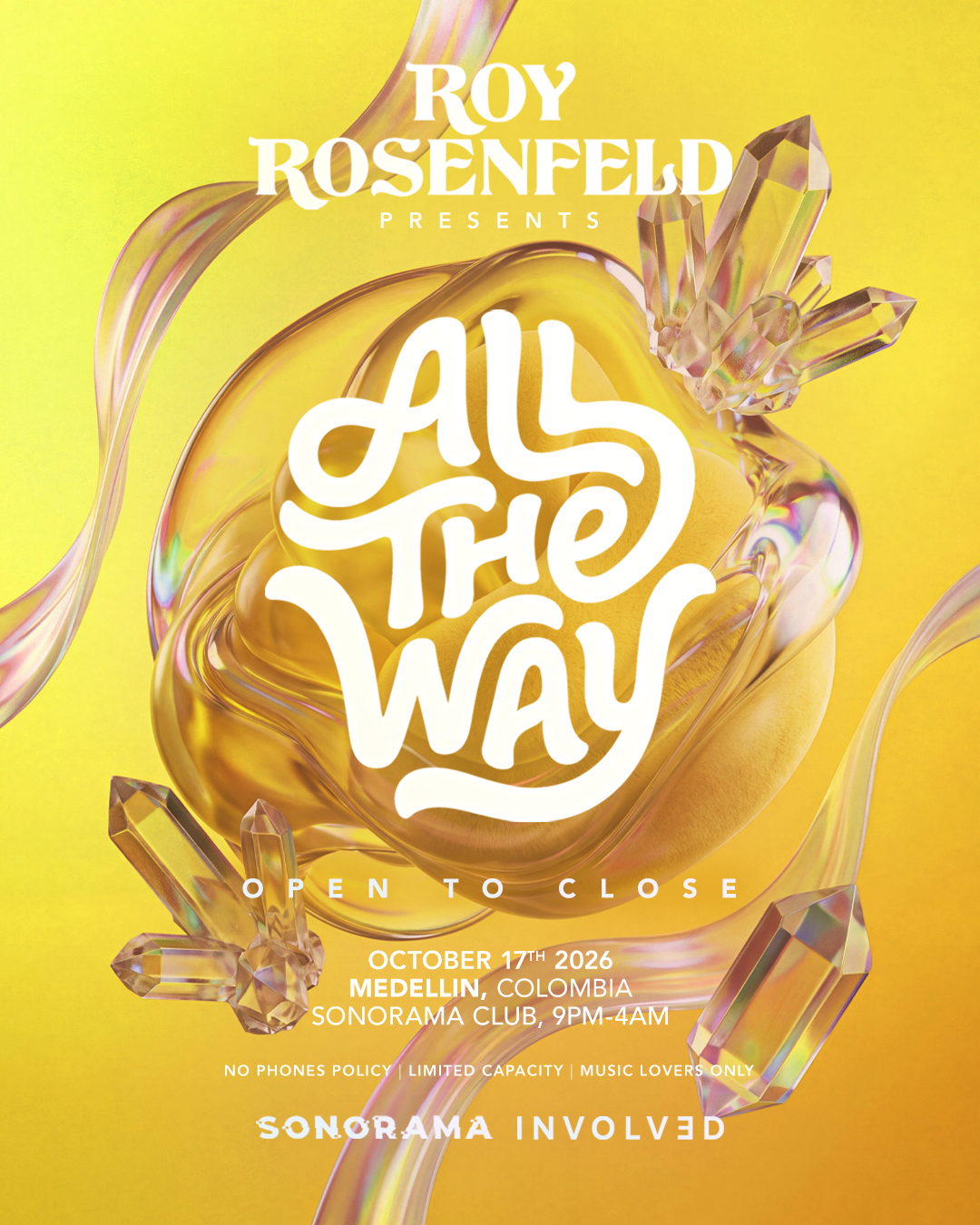 Sonorama E Involved Pres / Roy Rosenfeld: ALL THE WAY