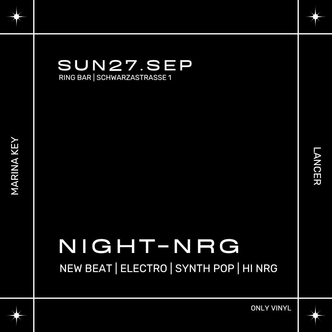 Night NRG New Beat, Electro, Synth Pop, Hi NRG (only Vinyl)