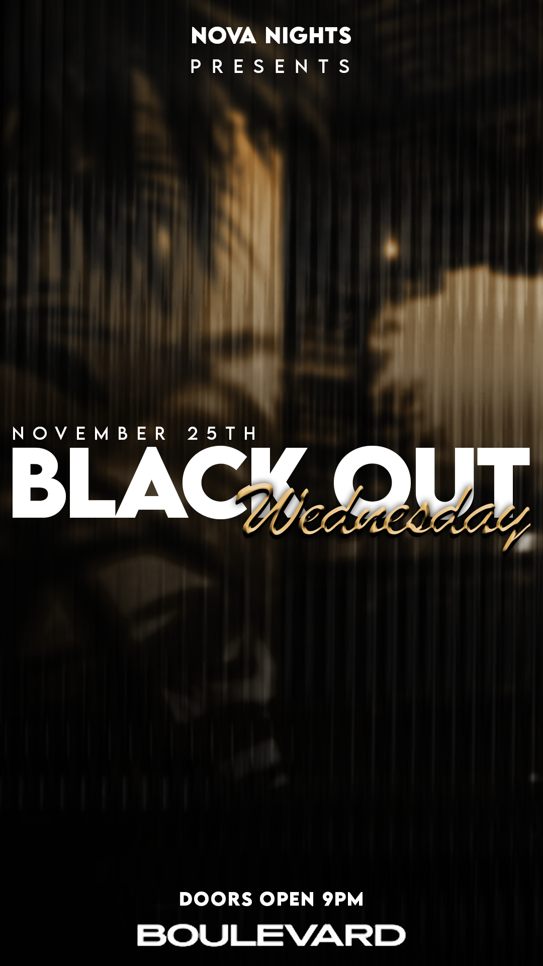 Boulevard Black Out Wednesday