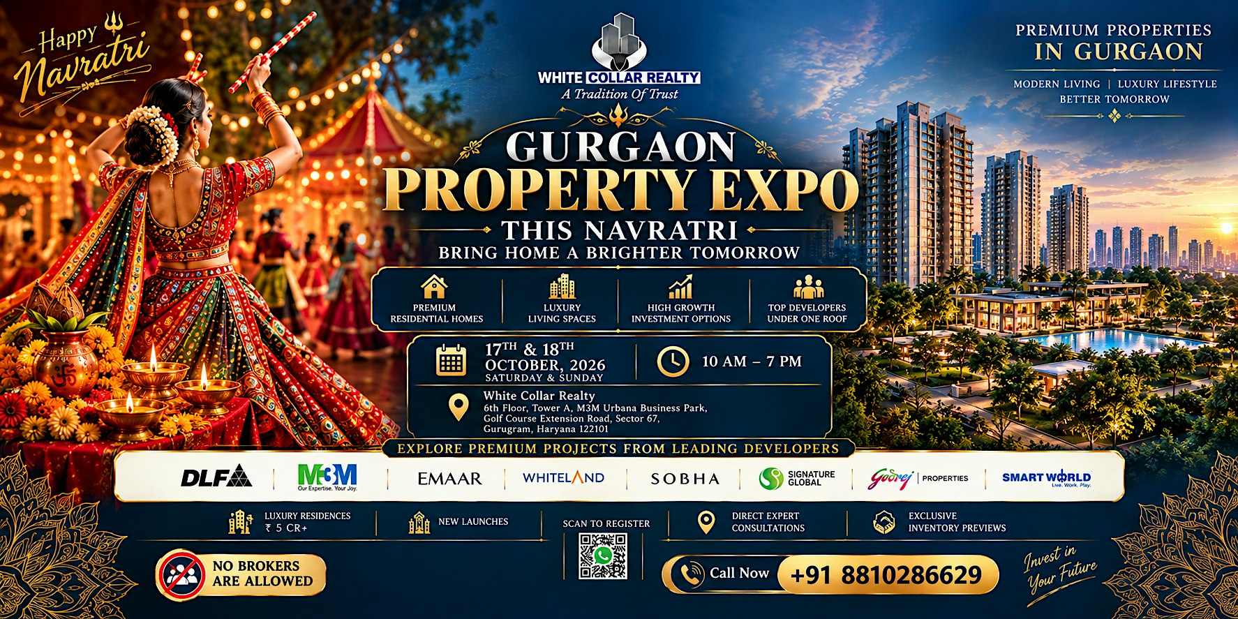 Dubai Property Expo – Free Ticket | Navratri Special Payment Plan Only This