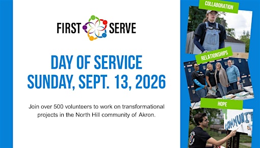 First Serve Day of Service 2026