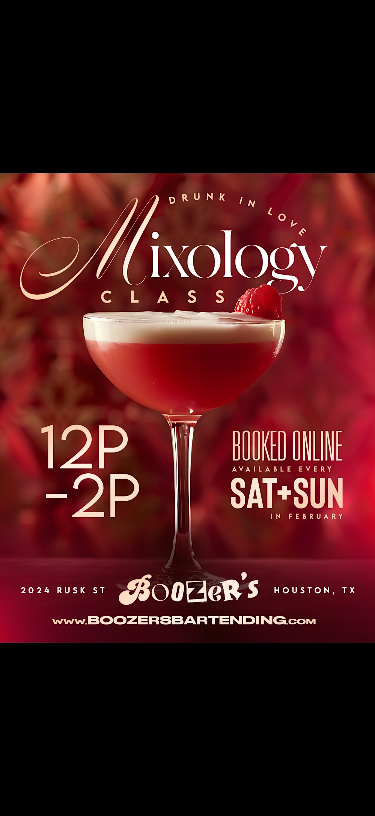 Boozer's Mixology Experience