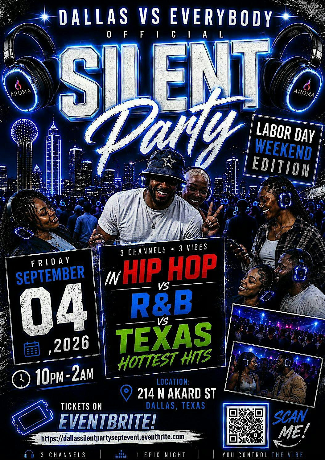 DALLAS VS EVERYBODY OFFICIAL SILENT PARTY