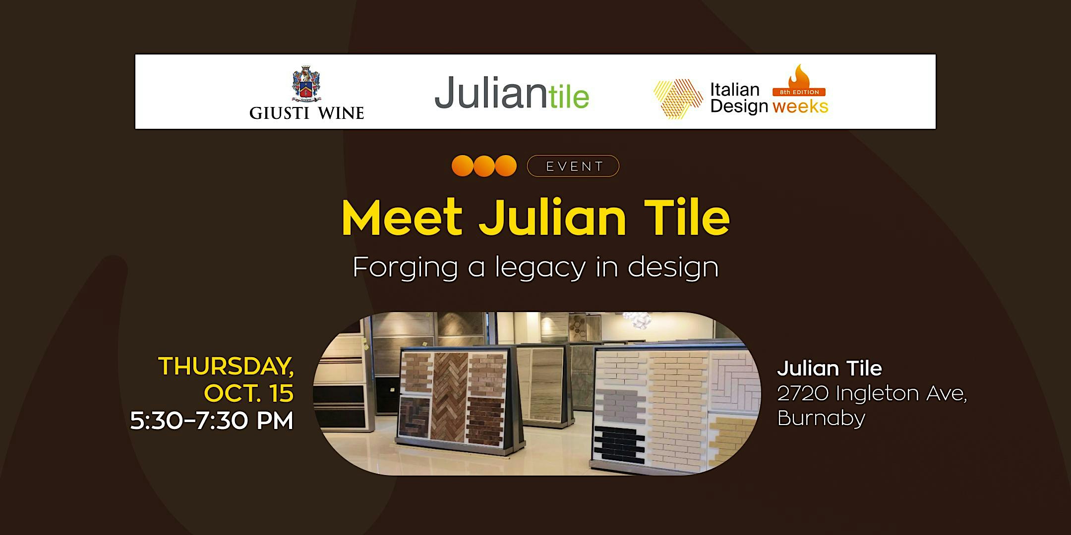 Italian Design Weeks 2026: Meet Julian Tile – Forging a legacy in design