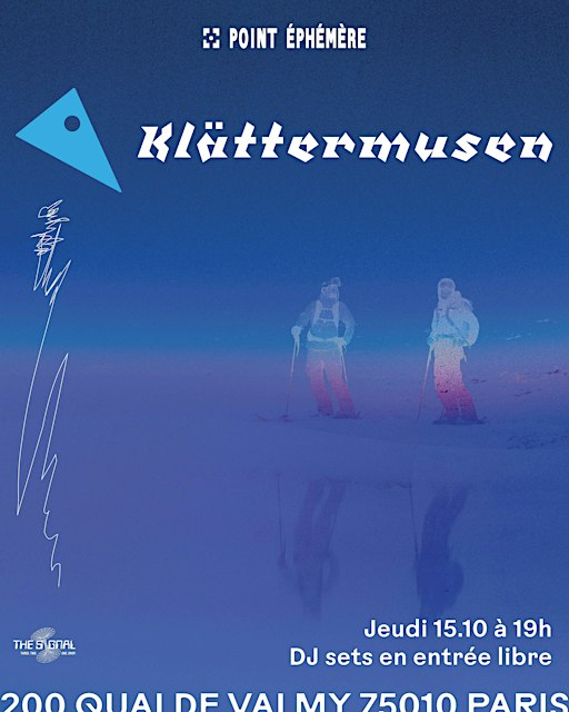 Klättermusen Paris - THE SIGNAL : DJ Night au Point Éphémère