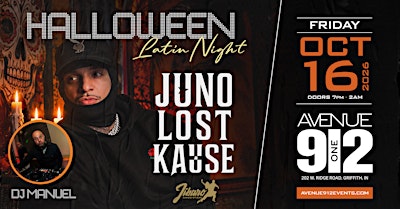La Noche Maldita: Latin Urbano Halloween Party Featuring Juno Lost Kause