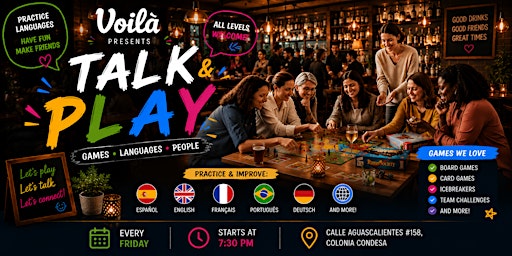 Talk & Play  #118 International Party
